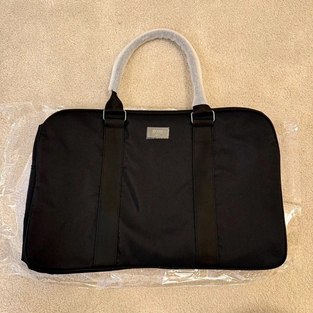 Hugo Boss Parfums Duffle Stylish Weekender Bag Travel Overnight Shoulder Strap